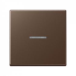 ВКЛючатель 1но-клавишный мокко С/П 1,1mA