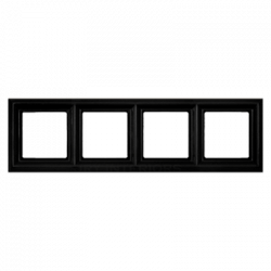 Рамка JUNG Eco Profi Deco антрацит - 4 поста