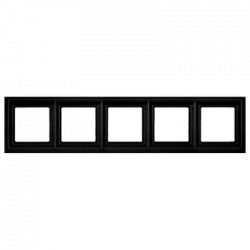 Рамка JUNG Eco Profi Deco антрацит - 5 постов