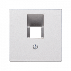 INTERNET-розетка 1ая алюминий неэкранированная