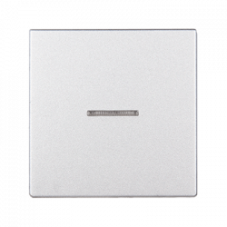 ВКЛючатель 1но-клавишный алюминий С/П 1,1mA