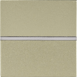 Переключатель промежуточный 1-клавишный шампань