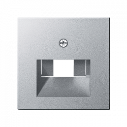 TF-розетка 1ая алюминий