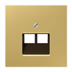INTERNET-розетка 2ая латунь classic неэкранированная