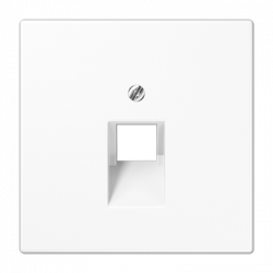 INTERNET-розетка 1ая белый экранированная