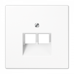 TF-розетка 2-ая белый