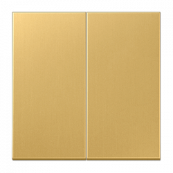 ВКЛючатель 2х-клавишный латунь classic (IP44)