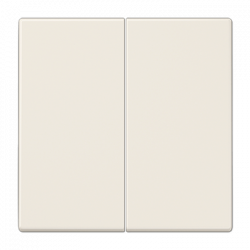 ПЕРЕКлючатель 2х-клавишный слоновая кость (IP44)
