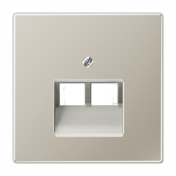 INTERNET-розетка 2ая нержавеющая сталь неэкранированная