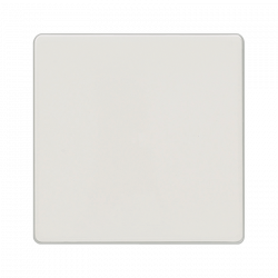 Переключатель 1-клавишный титаново-белый