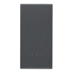 КНОПКА 1-модульная Серый