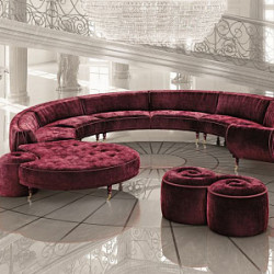 Полукруглый диван BellaVita Luxury от Halley