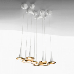 Светильник потолочный подвесной Axo Light SPNAFIR3BCORGU1 NAFIR