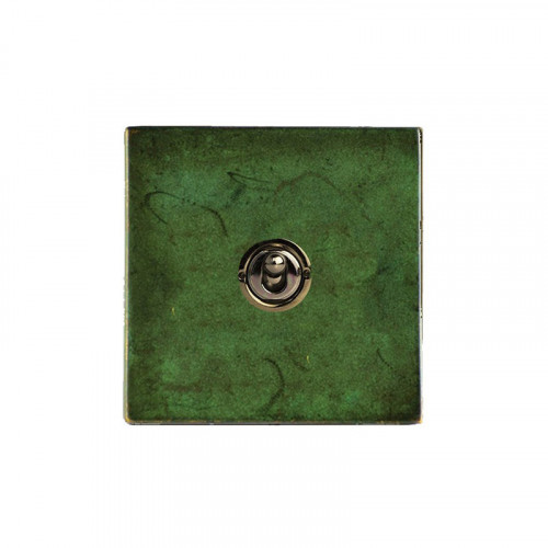 Дизайнерские выключатели Hamilton Giara Verdigris CFX