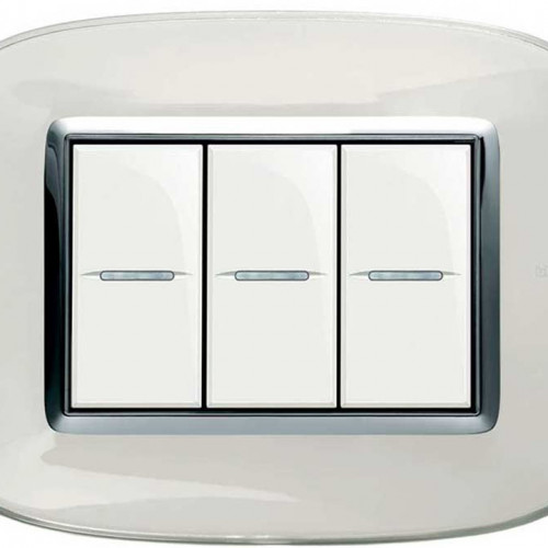 Дизайнерские выключатели BTicino Axolute (эллипс).