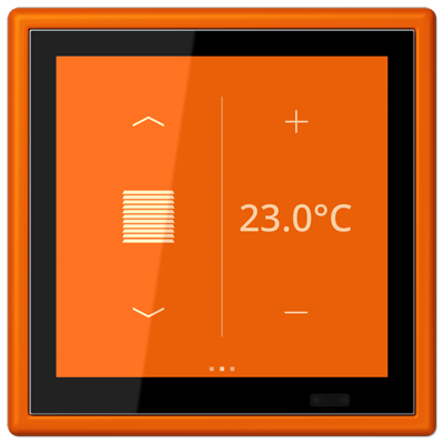 KNX комнатный контроллер LS TOUCH