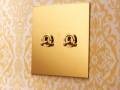 Выключатели Forbes&Lomax серия Unlacquered Brass