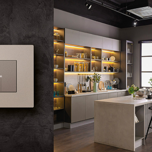 Дизайнерские выключатели Bticino Light Now