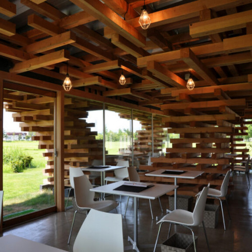 Умная панель Kengo Kuma Branch and Shadow