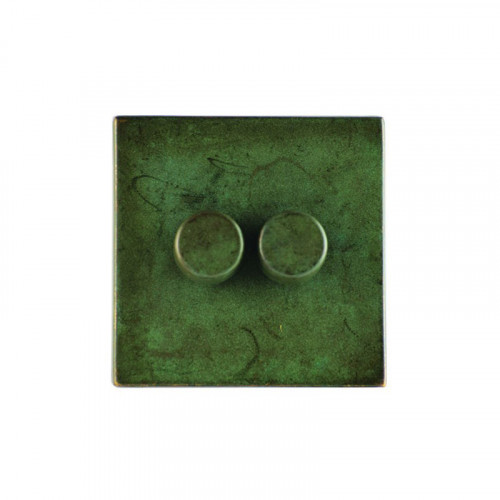 Дизайнерские выключатели Hamilton Giara Verdigris CFX