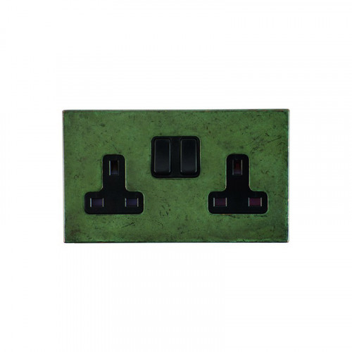 Дизайнерские выключатели Hamilton Giara Verdigris CFX