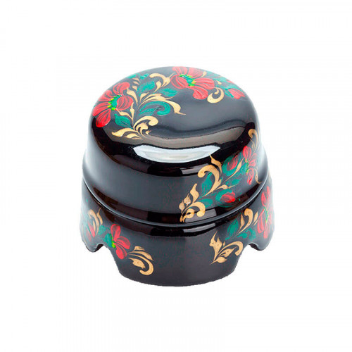 Ретро выключатели и розетки Salvador под хохлому