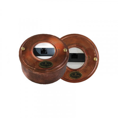 Медные ретро выключатели ГУСЕВЪ