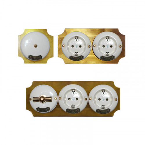 Ретро рамки для скрытой проводки ГУСЕВЪ