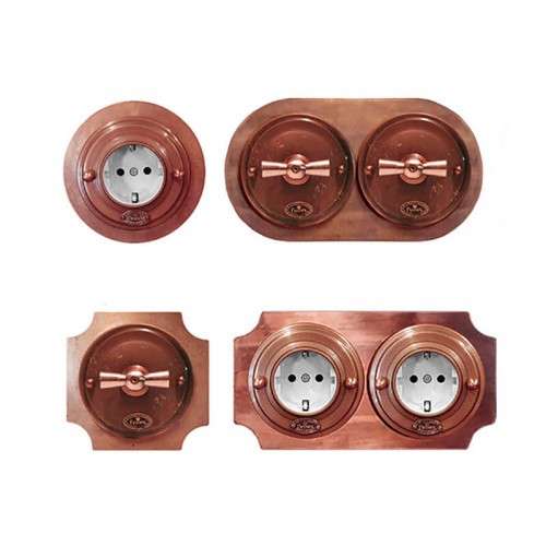 Ретро рамки для скрытой проводки ГУСЕВЪ