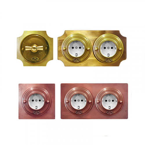 Ретро рамки для скрытой проводки ГУСЕВЪ