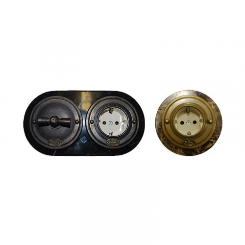 Каменные рамки для выключателей и розеток ГУСЕВЪ