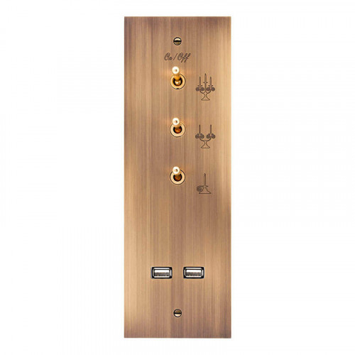 Дизайнерские выключатели и розетки 6ixtes Inox Line