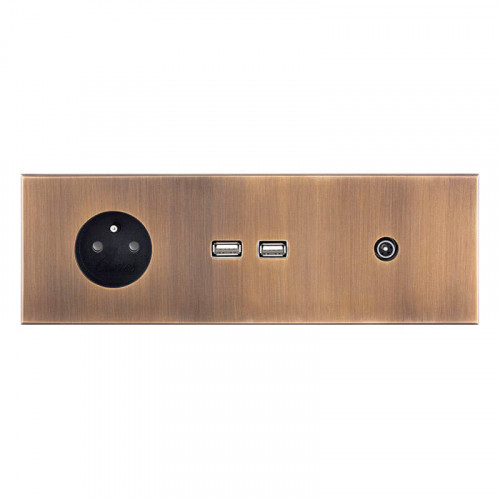 Дизайнерские выключатели и розетки 6ixtes Inox Line