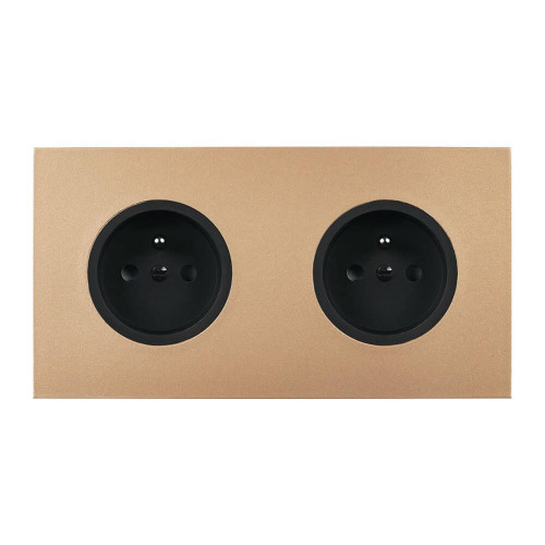 Дизайнерские выключатели Modelec Désir Satin