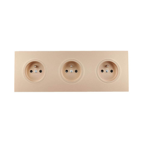 Дизайнерские выключатели Modelec Désir Satin