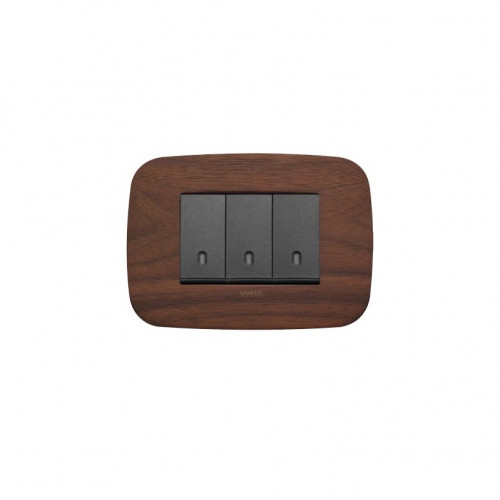 Дизайнерские выключатели VIMAR Akre Round.