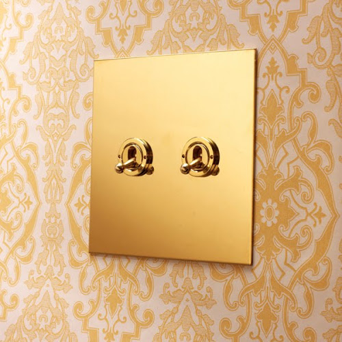 Выключатели Forbes&Lomax серия Unlacquered Brass