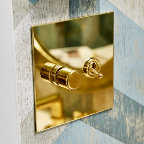 Выключатели Forbes&Lomax серия Unlacquered Brass