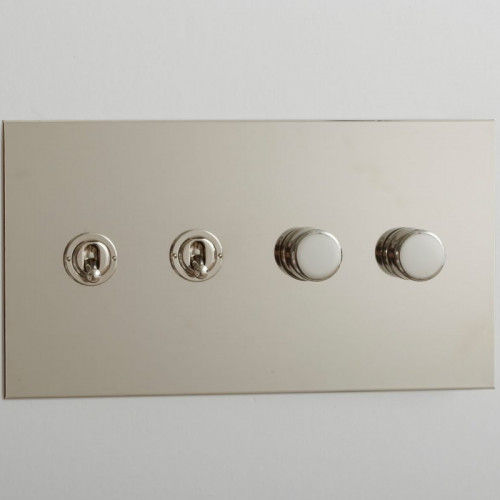 Выключатели Forbes&Lomax серия Nickel Silver