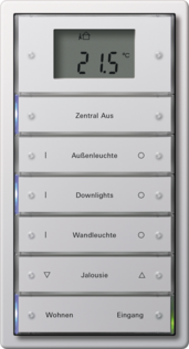 Сенсорный выключатель Gira 3