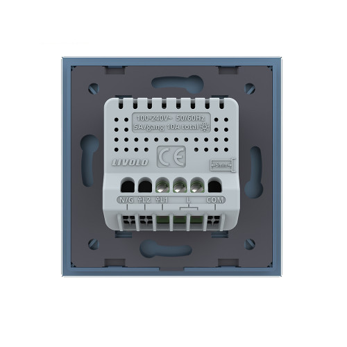 Одноклавишный сенсорный выключатель Livolo