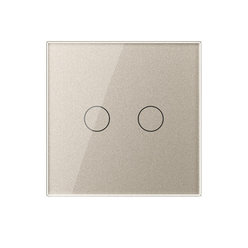 Двухклавишный сенсорный выключатель Livolo