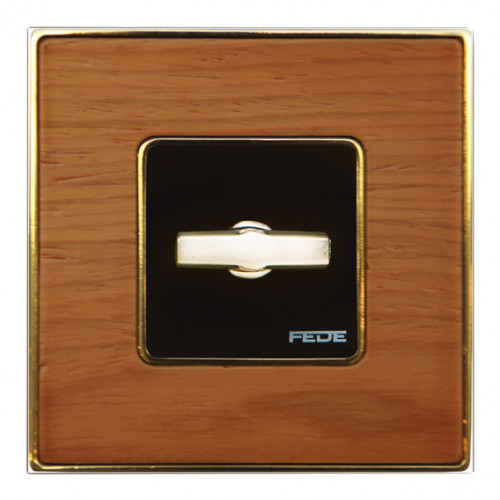 Дизайнерские выключатели и розетки Fede Vintage Wood