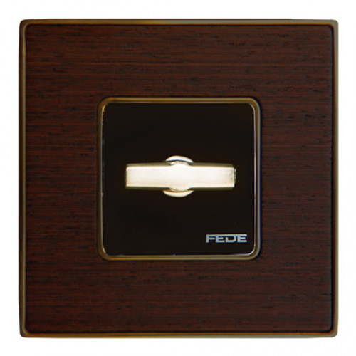 Дизайнерские выключатели и розетки Fede Vintage Wood