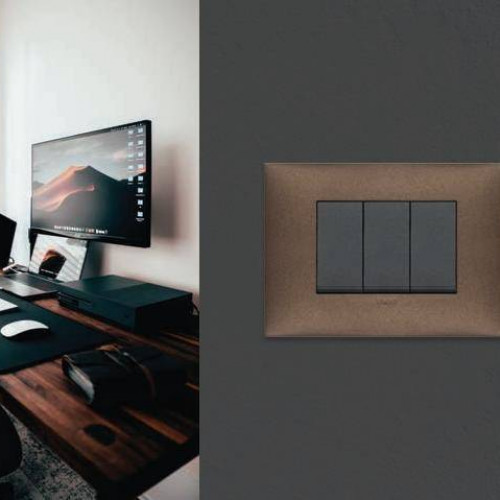 Дизайнерские выключатели VIMAR Neve Up