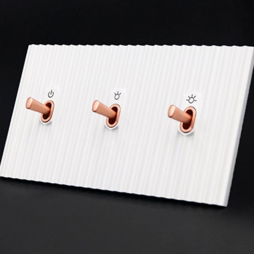 Дизайнерские выключатели Meljac Cannelée