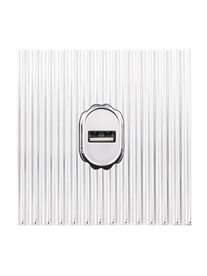 Дизайнерские выключатели Meljac Cannelée