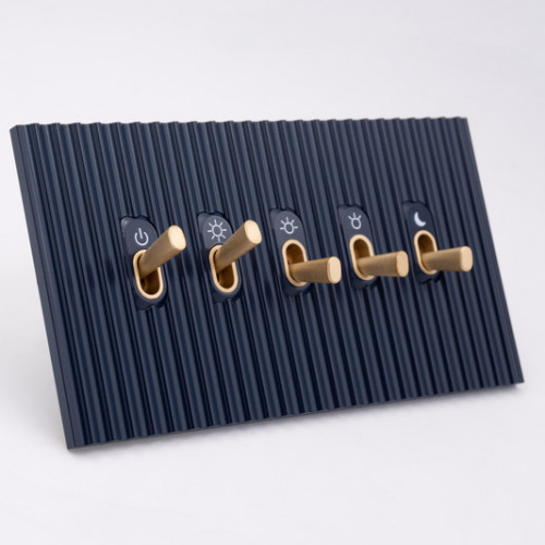 Дизайнерские выключатели Meljac Cannelée