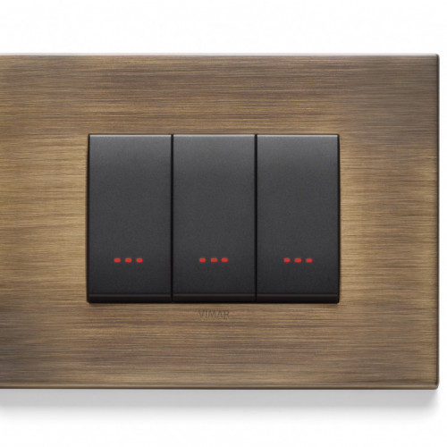 Дизайнерские выключатели VIMAR Exe