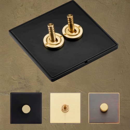 Дизайнерские выключатели Hamilton серия Linea